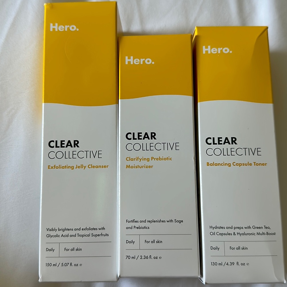 Hero Cosmetics skin care bundle